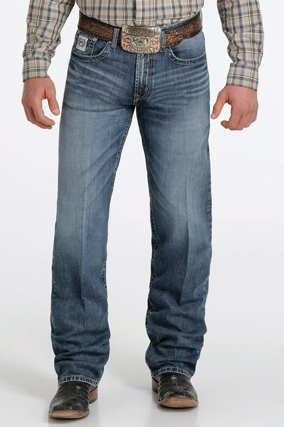 Men's Cinch white label jeans in light or medium wash