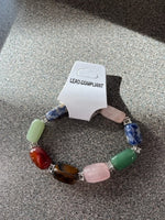 Natural stone stretch bracelet