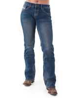 Women's Plus Size Cowgirl Tuff Jeans - Don't Fence me in