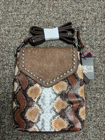 Women's Conceal & Carry Python leather bag