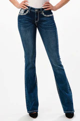 Women's Grace in LA - easy fit "star" jeans