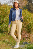 Women's YMI skinny pant - taupe