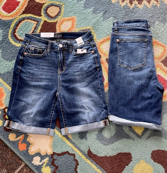 Women's Regular & plus size, Bermuda jean shorts