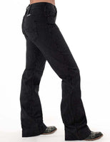 Cowgirl Tuff Black pinstripe jeans