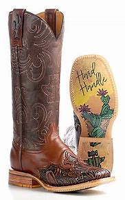 Women's "cactooled" boots by Tin Haul