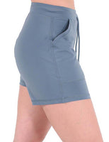 Women's Cowgirl Tuff, Breathe collection, grey shorts