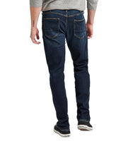Mens Silver jeans - Machray classic fit, straight leg, dark wash