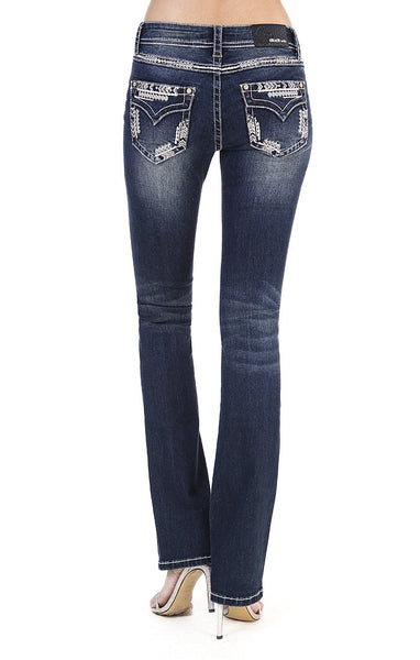 Grace in LA jeans with faux flap pocket