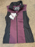 Women's Purple & black vest, Powder River Outfitters