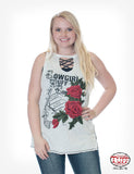 white cowgirl tuff tank