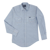 men's longsleeve chambray shirt